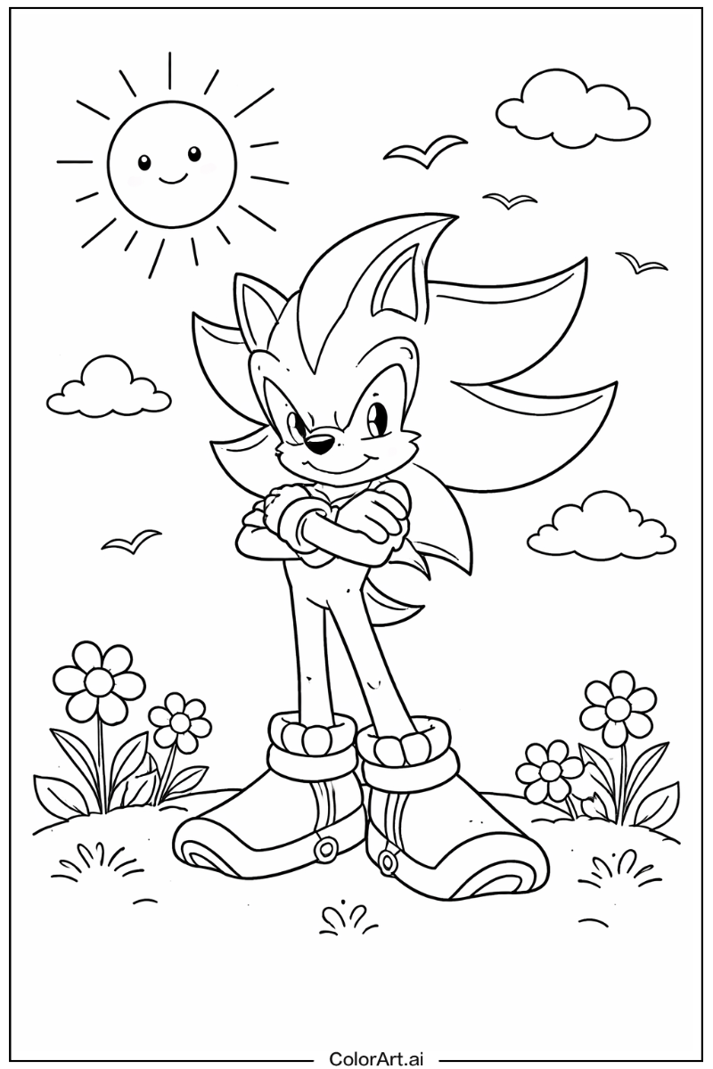 Shadow Sonic Under the Sun 5