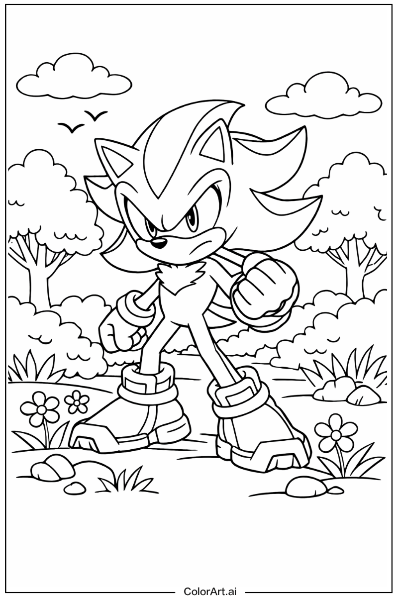 Shadow Sonic in Nature 5