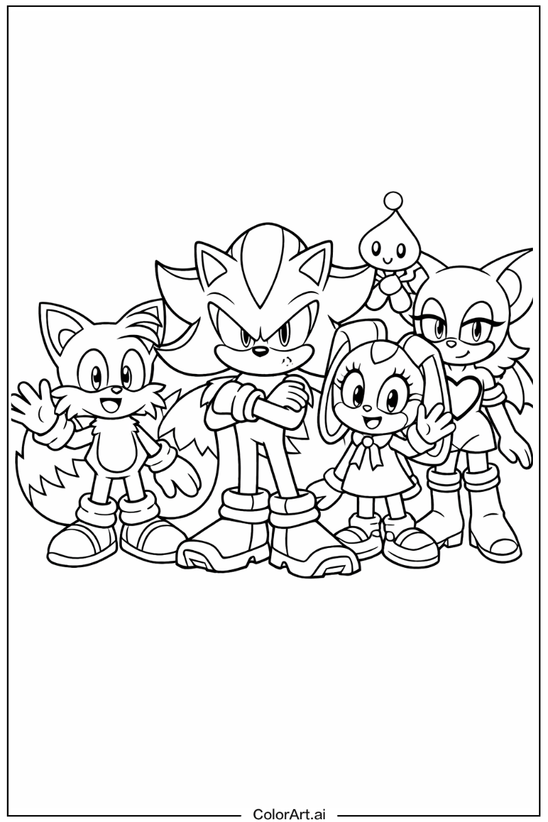 Shadow Sonic with Friends 6