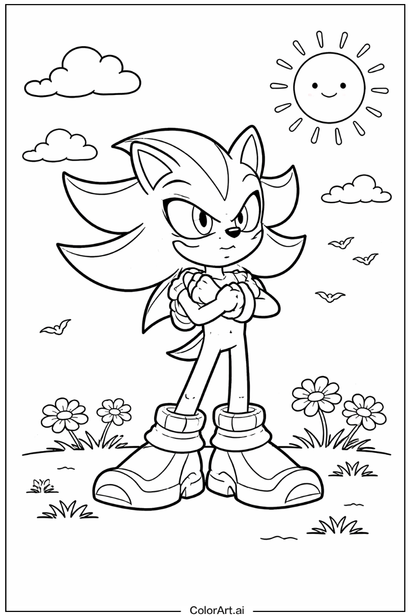 Shadow Sonic Under the Sun 6