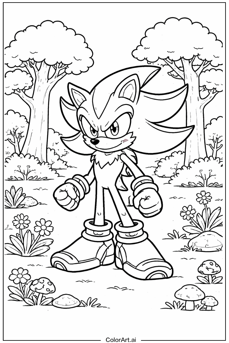 Shadow Sonic in Nature 6