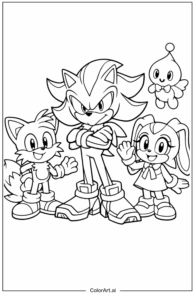 Shadow Sonic with Friends 7
