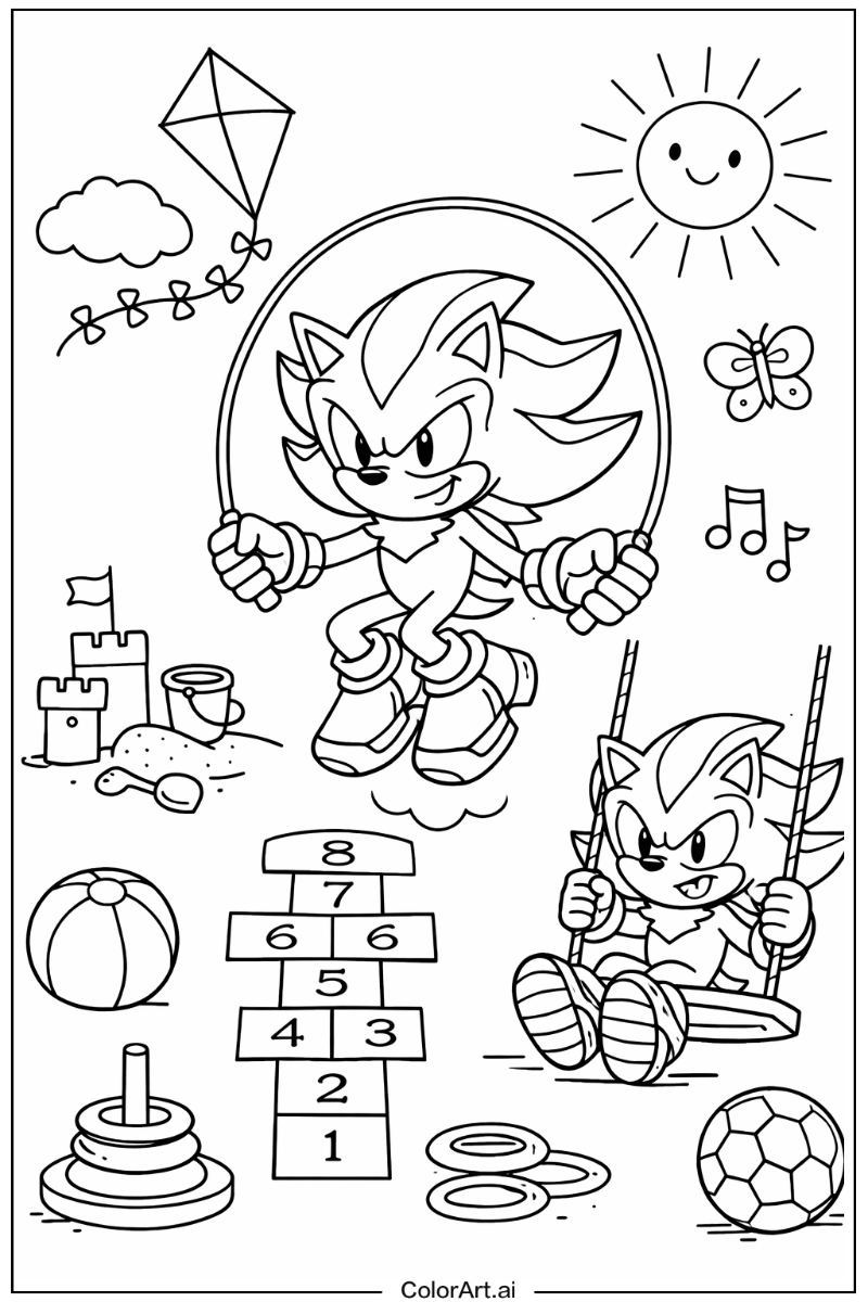 Shadow Sonic Having Fun 7