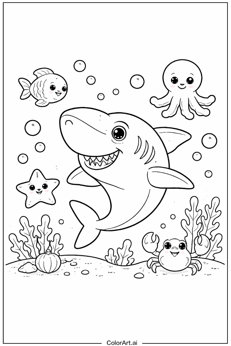 Shark with Friends 3