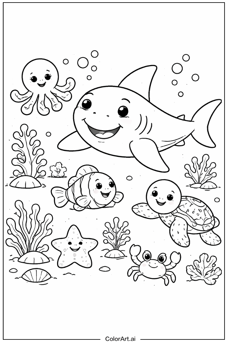 Shark with Friends 4