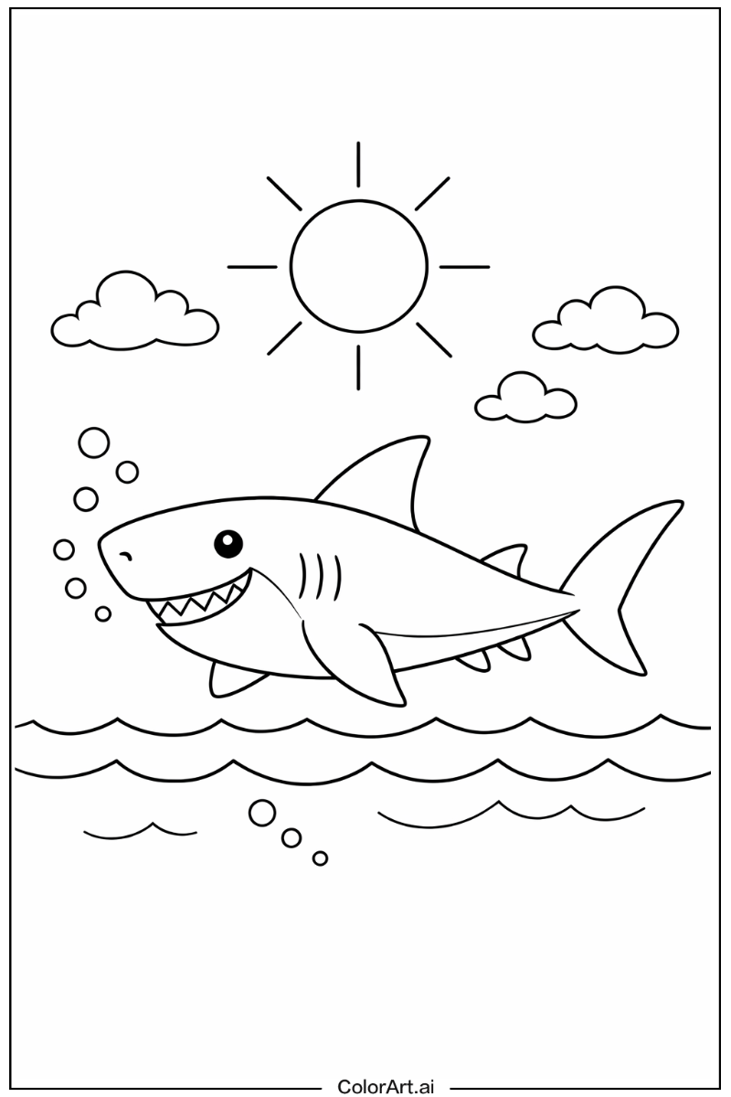 Shark Under the Sun
