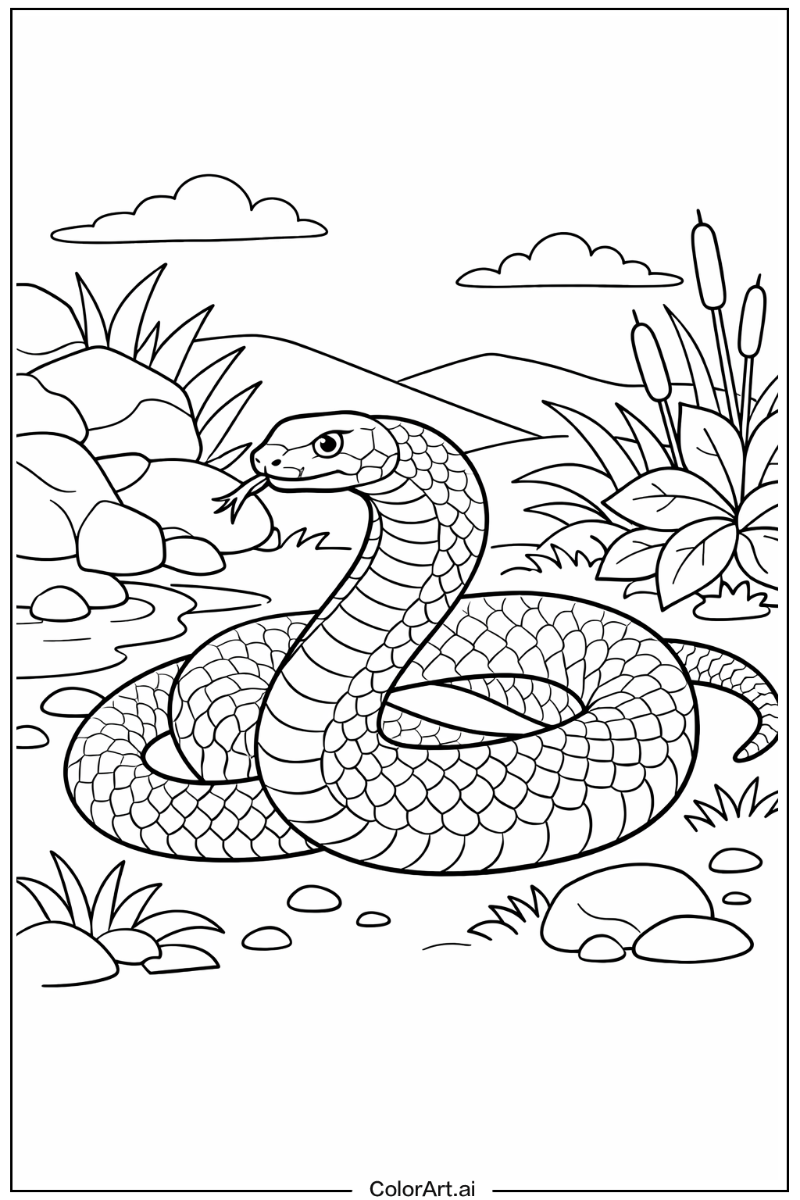 Taipan Snake Design