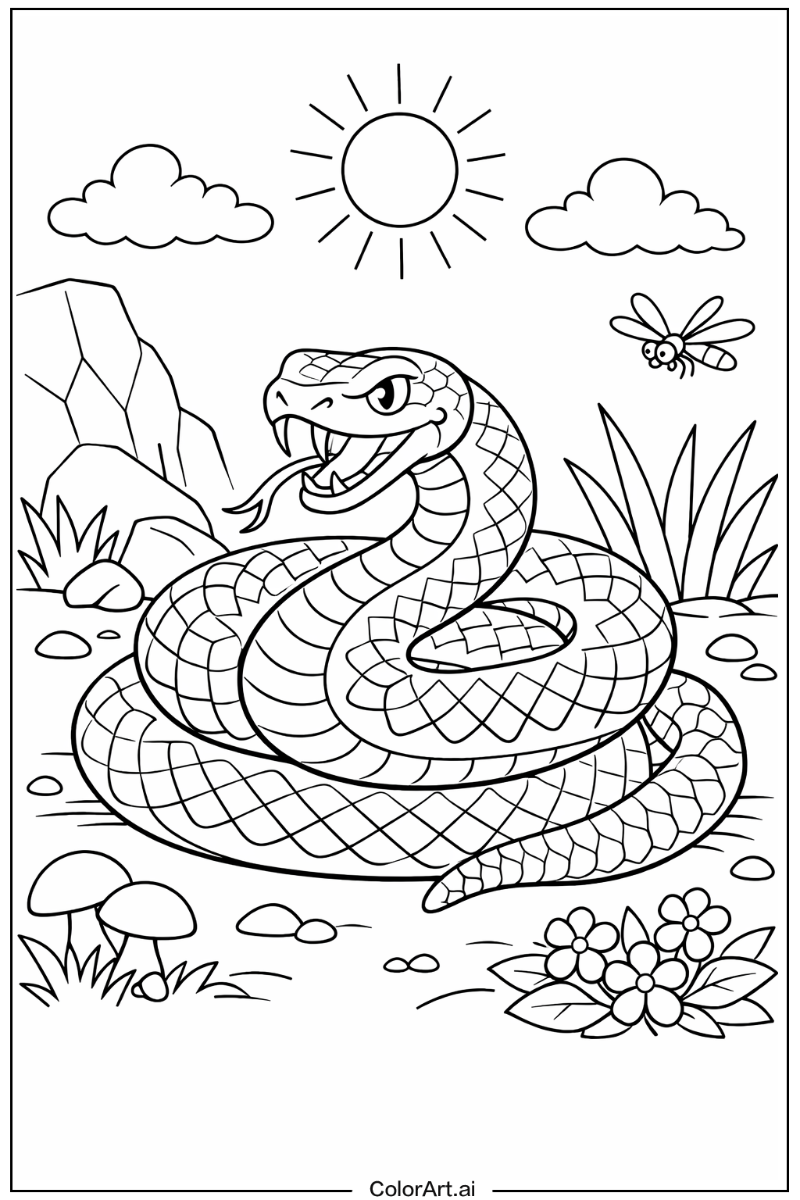 Viper Snake Design 2