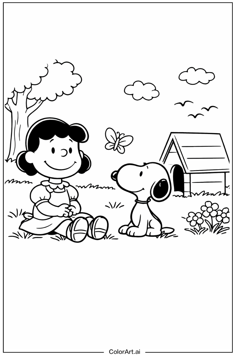Lucy Snoopy Design