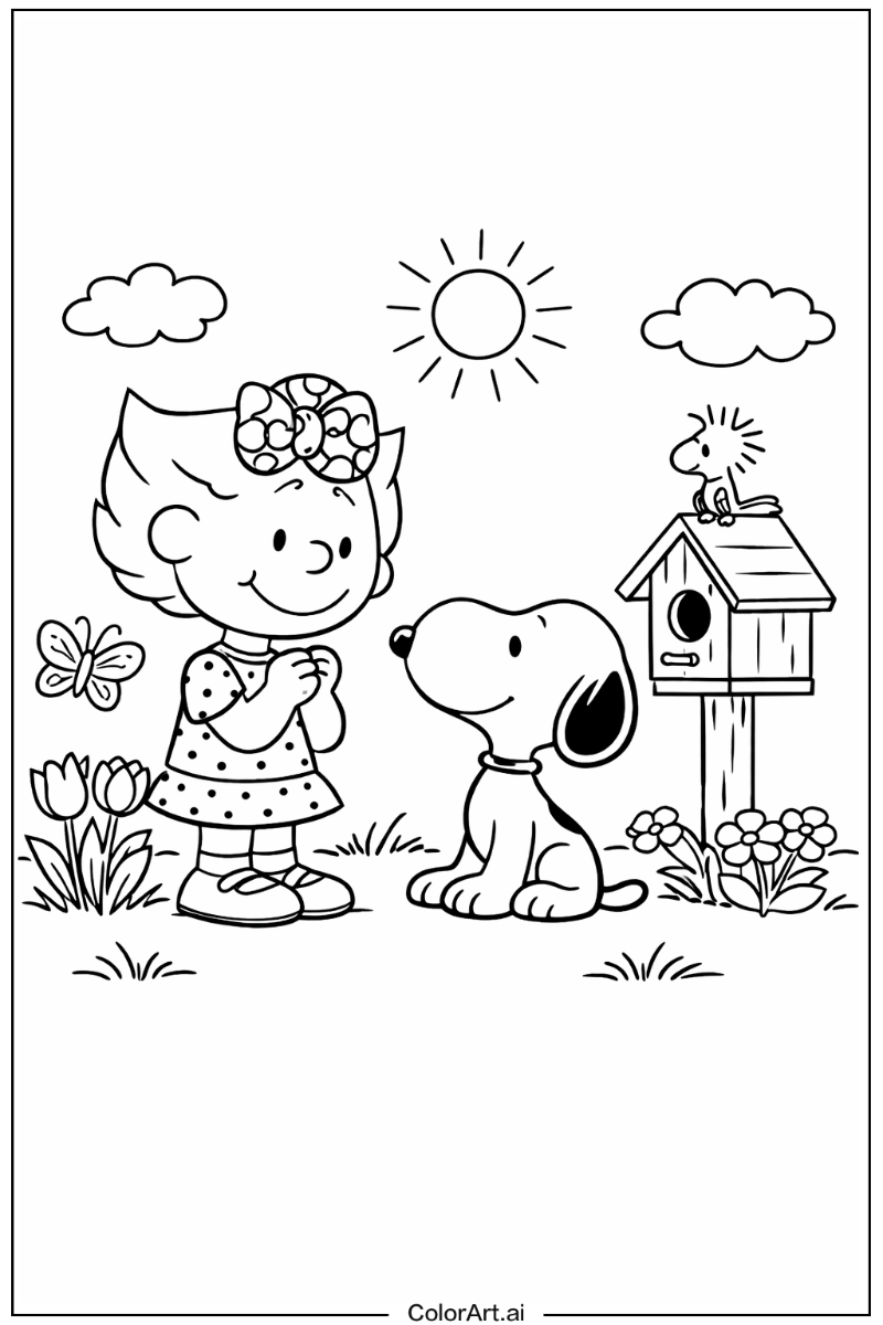 Sally Snoopy Scene