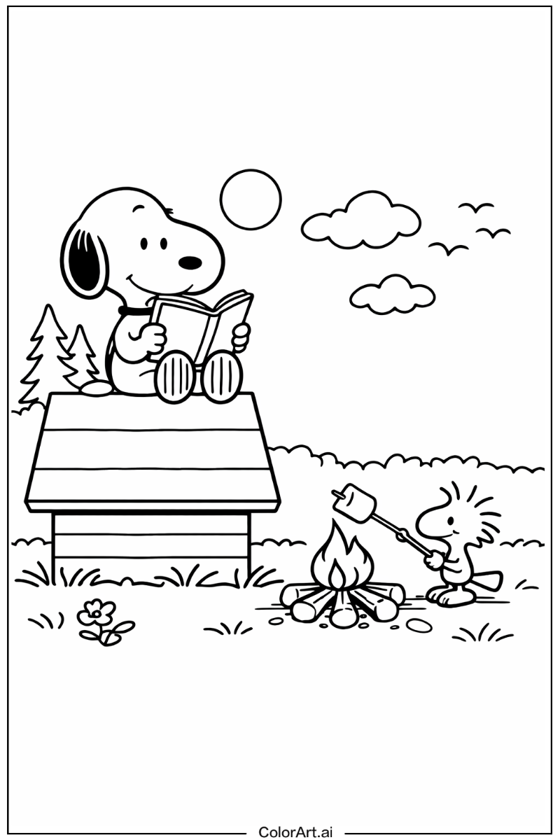 Snoopy with Peanuts Theme 2