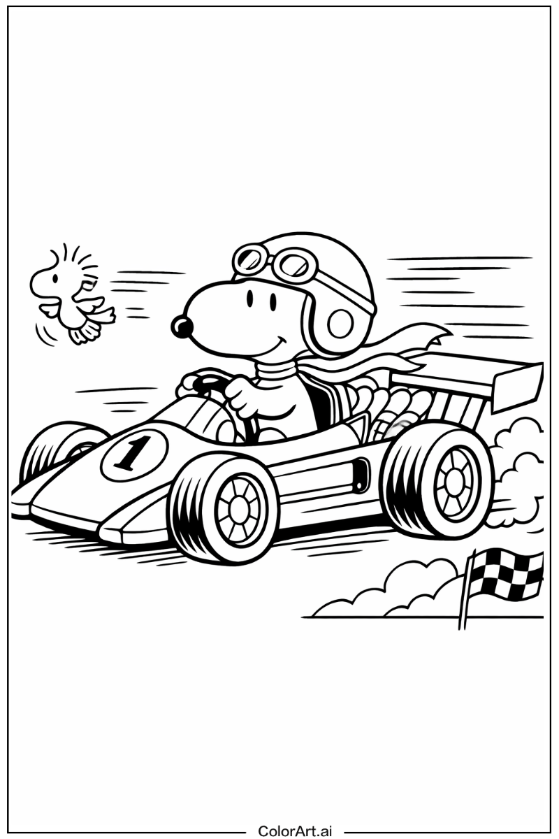 Speed Snoopy Scene 2