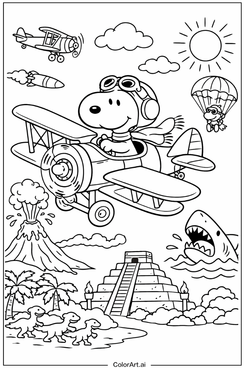 Action Snoopy Design 2