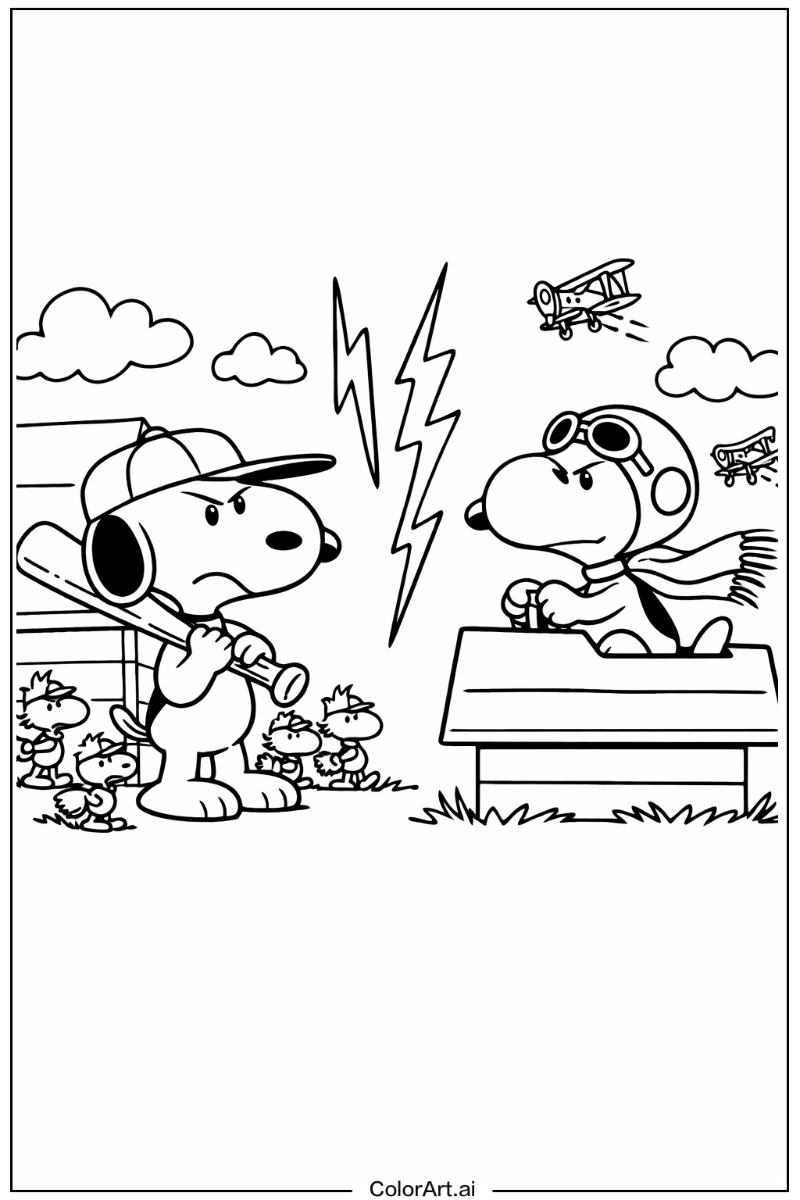 Rivals Snoopy Scene 2
