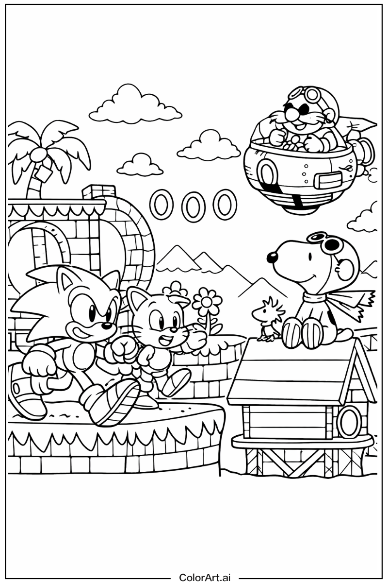 Sonic 3 Snoopy Scene 3