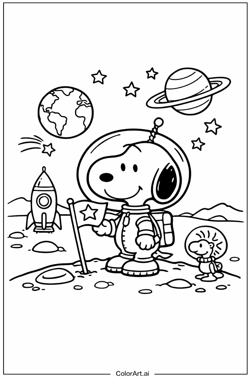 Snoopy Snoopy Scene 3