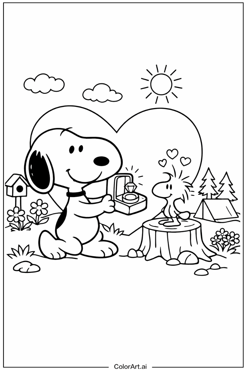 Ring Snoopy Design 3