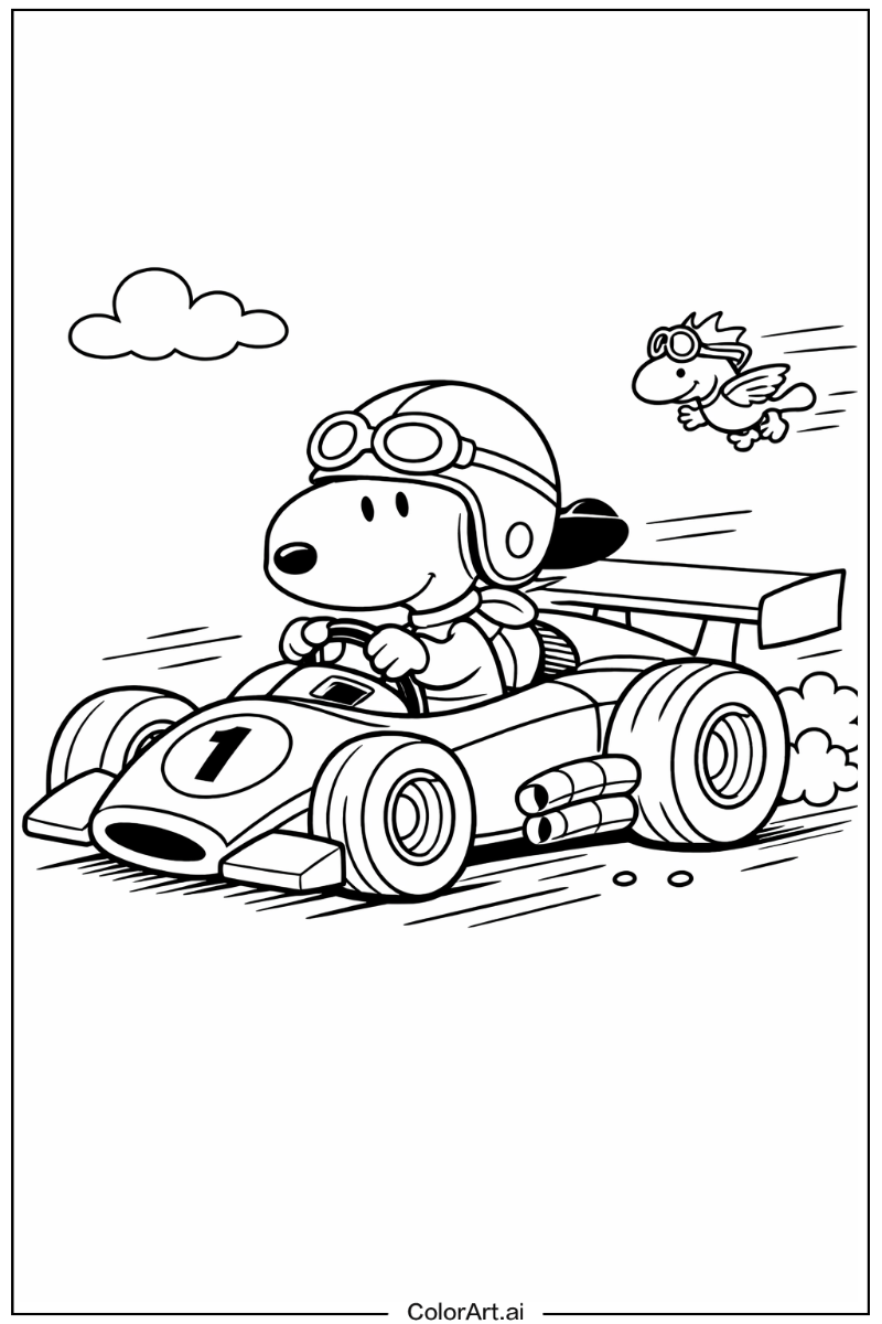 Speed Snoopy Scene 3