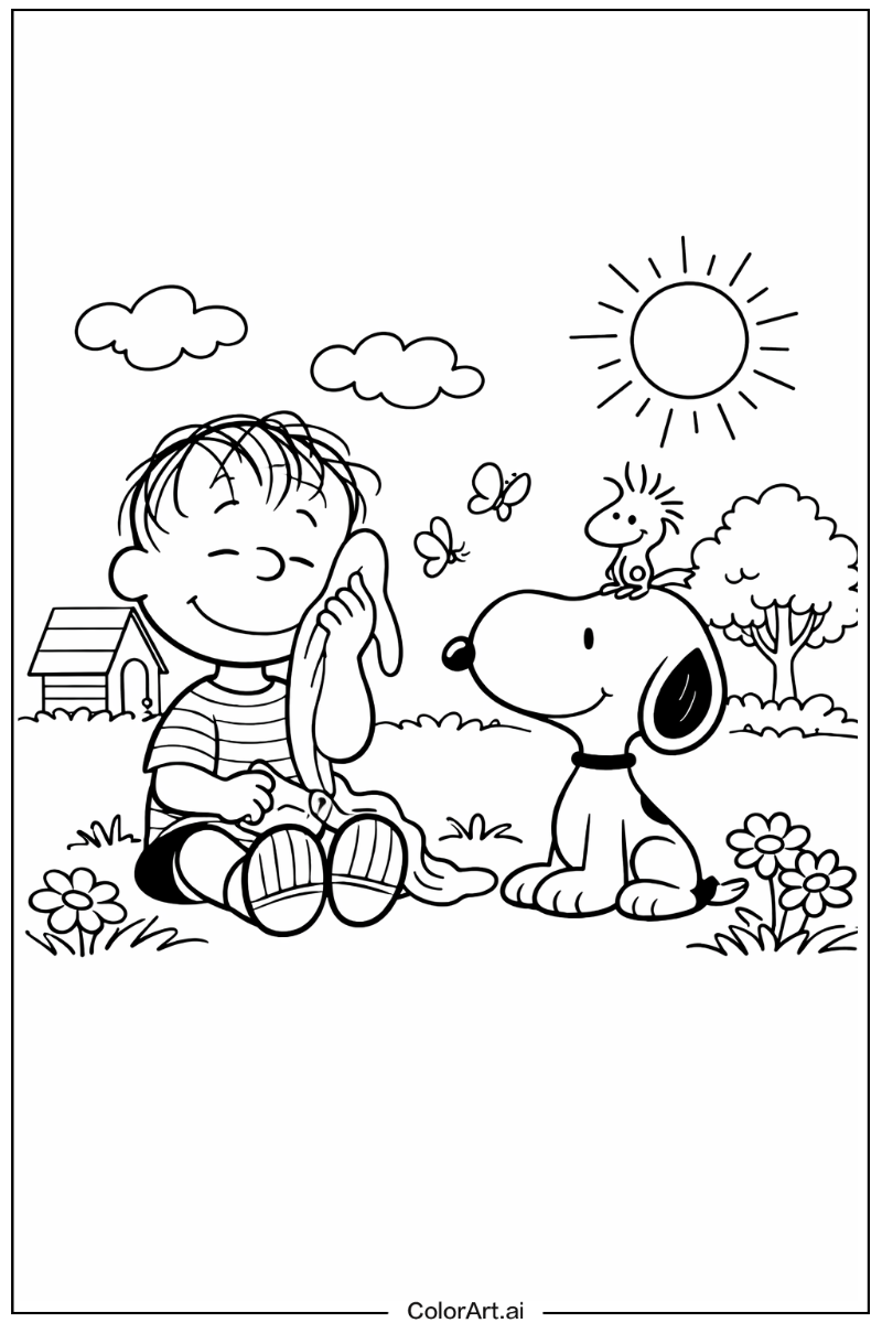 Snoopy with Linus Theme 3