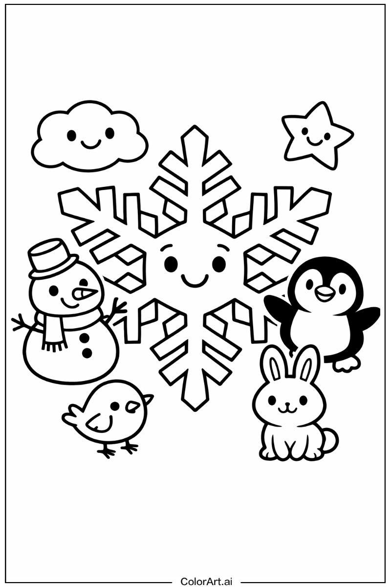snowflake with Friends 2