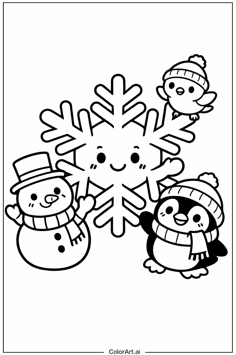 snowflake with Friends 3