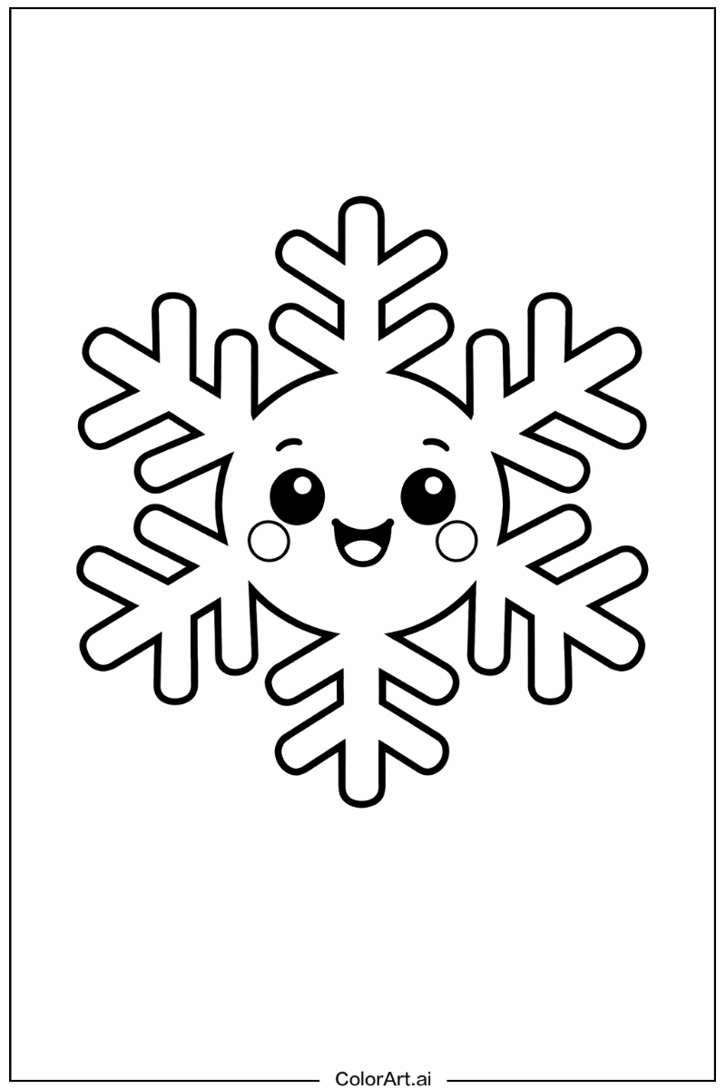 Happy snowflake 4