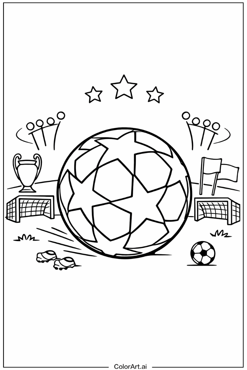 Champions league star ball Soccer Scene