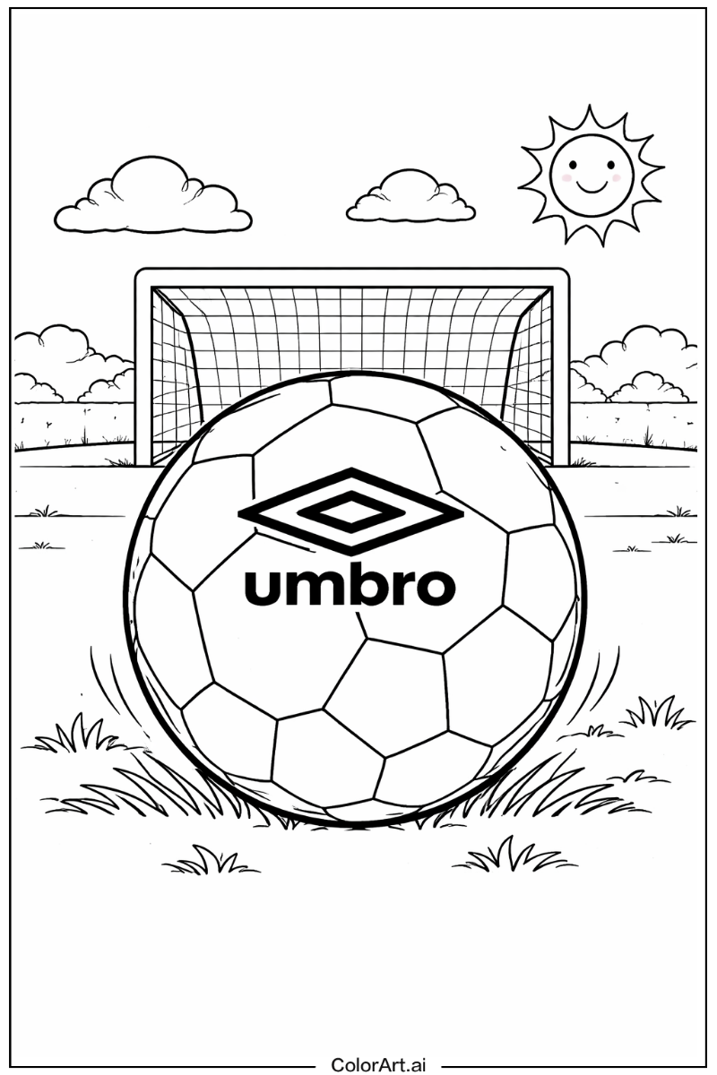 Umbro soccer ball Soccer Scene 2