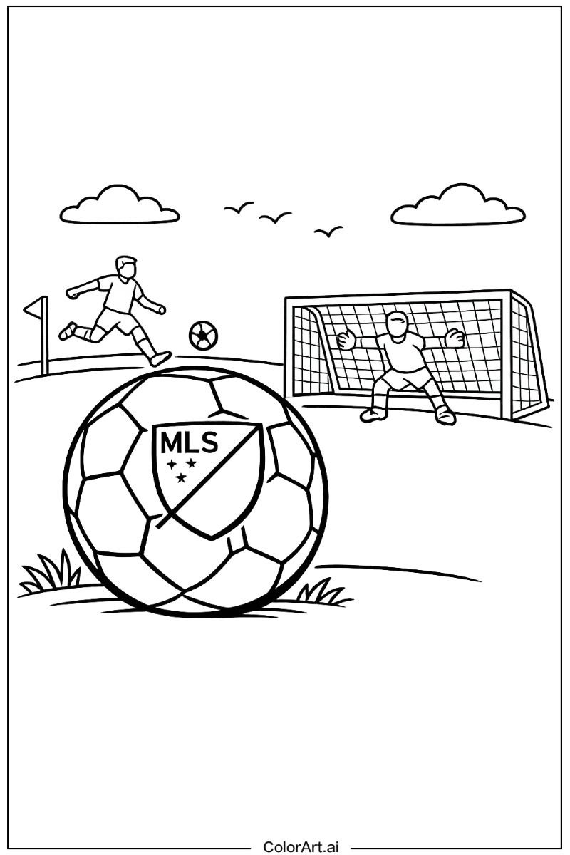 Soccer with Mls soccer ball Theme 2