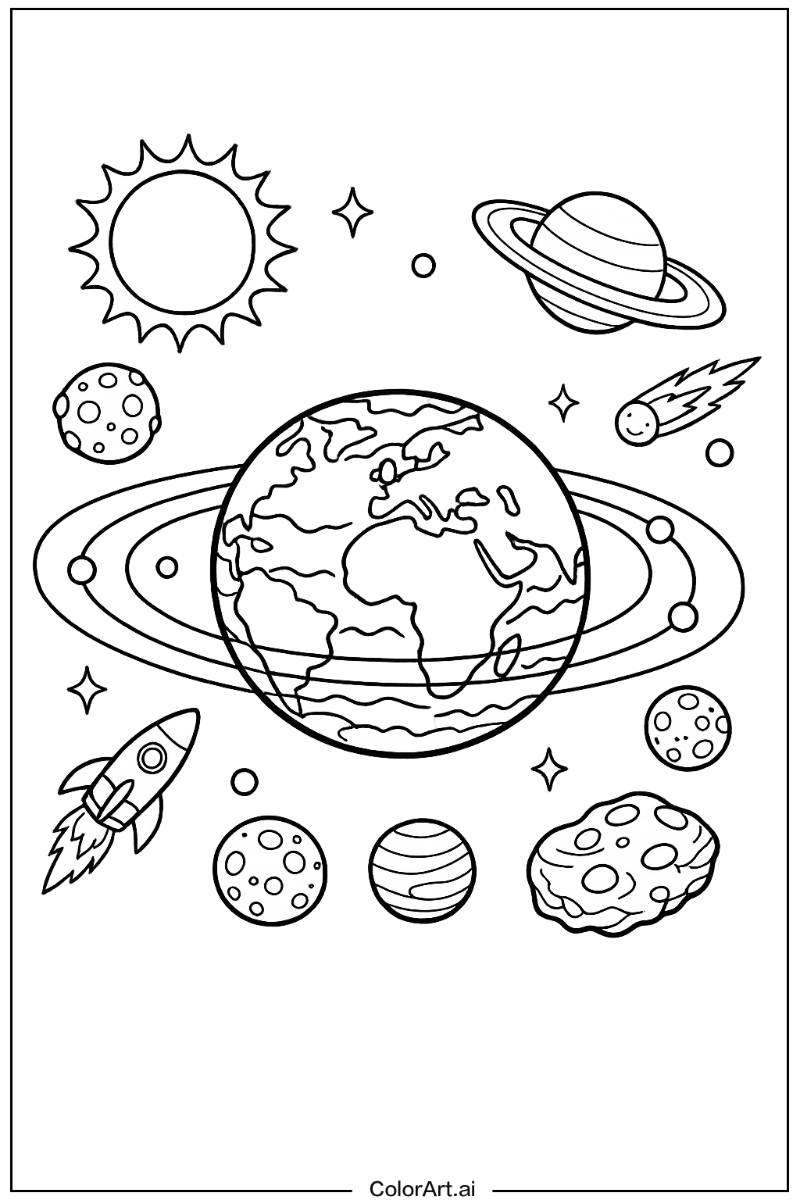 Terrestrial planet Solar system Design