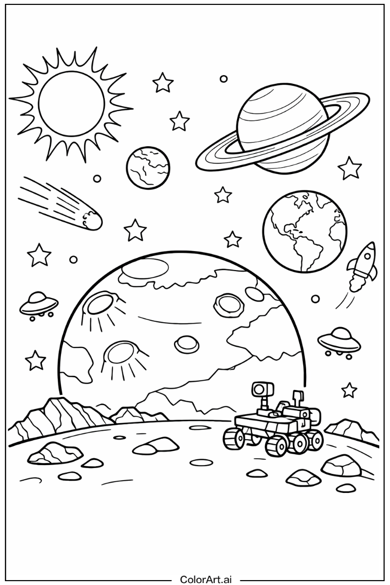 Mars Solar system Design 2