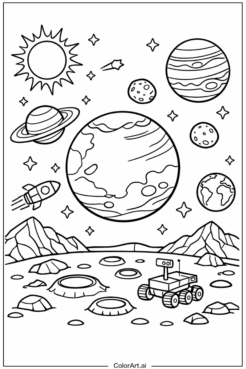 Mars Solar system Design