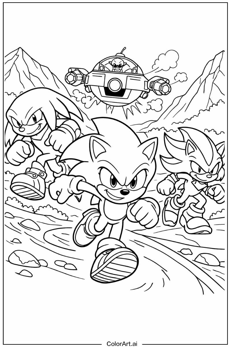 Movie Sonic 3 Design