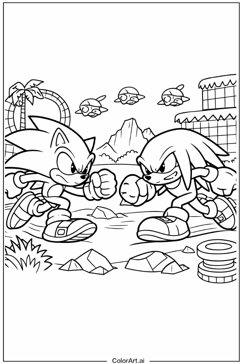 Rivals Sonic 3 Scene
