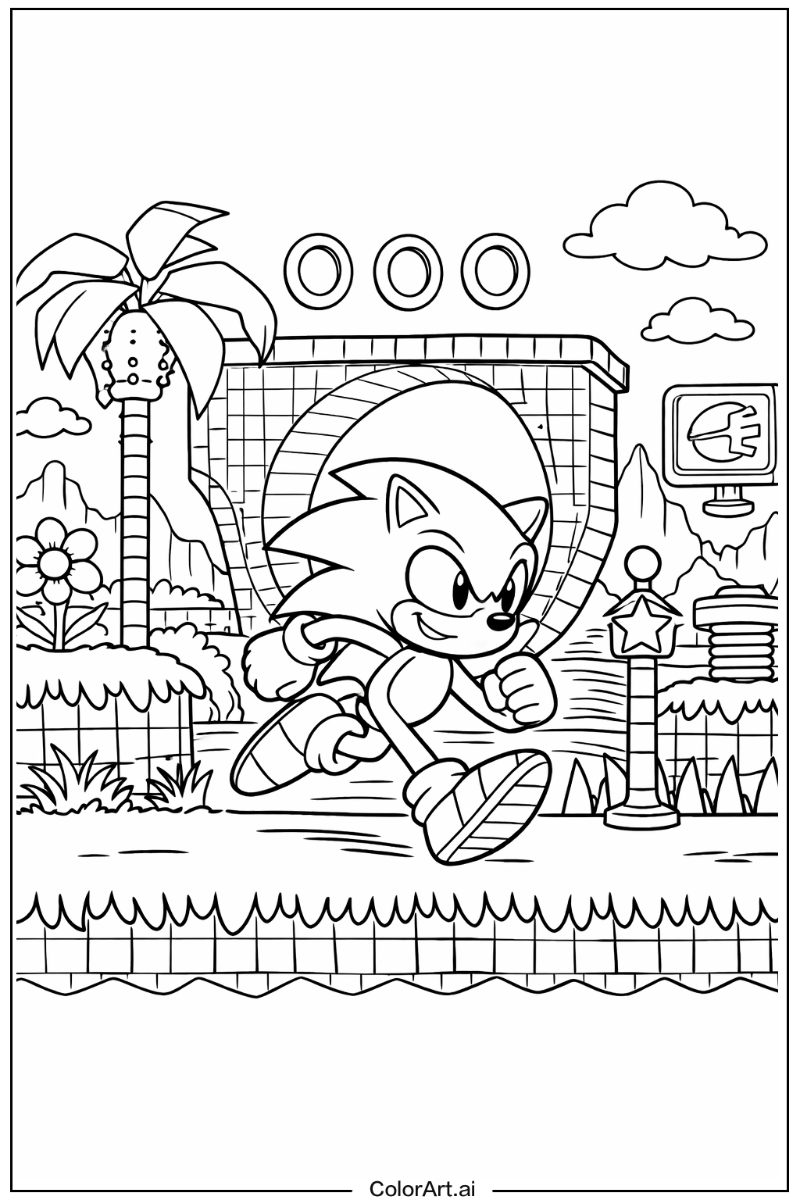 Sonic 3 with Green hill Theme 2