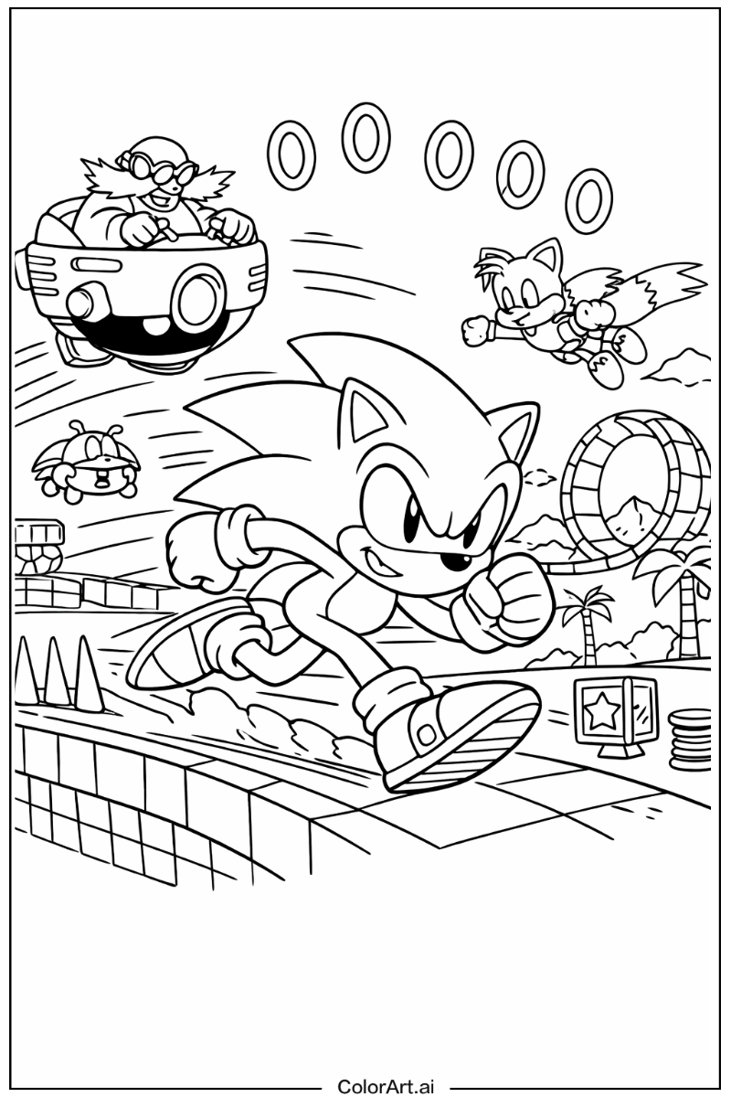 Speed Sonic 3 Scene 2