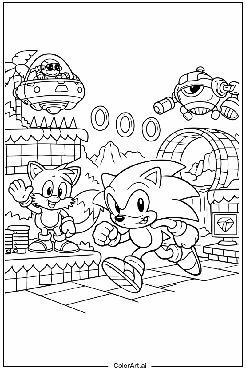 Sega Sonic 3 Scene 2