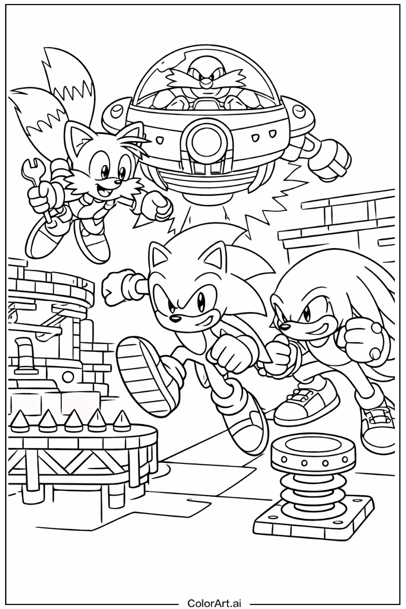 Sonic 3 with Teamwork Theme 2