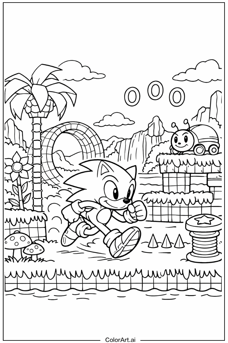 Sonic 3 with Green hill Theme 3