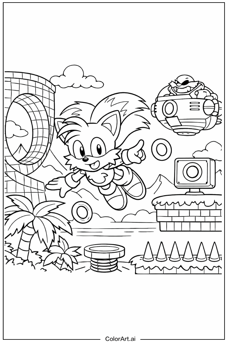 Sonic 3 with Tails Theme