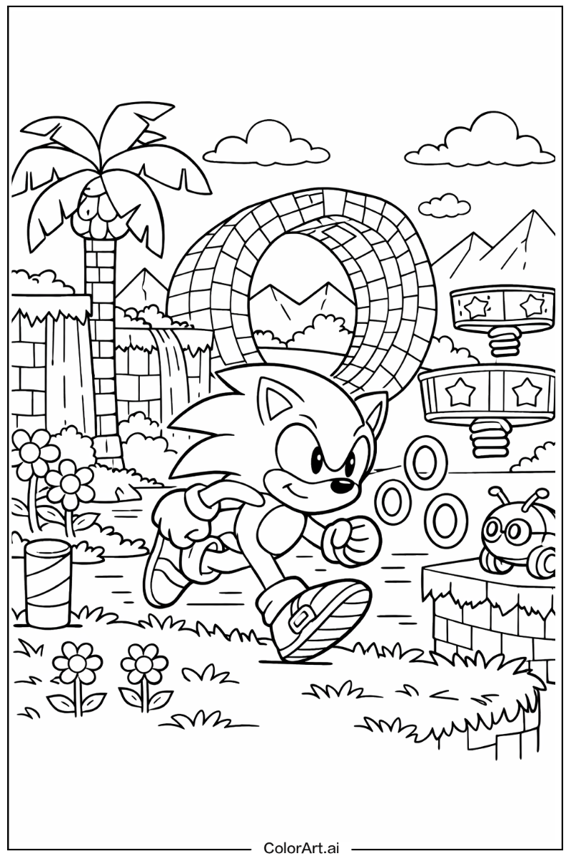 Sonic 3 with Green hill Theme