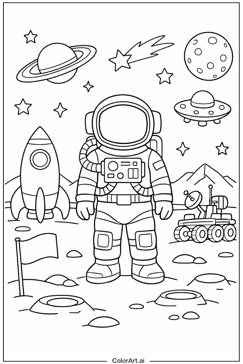 Astronaut Space Design 2