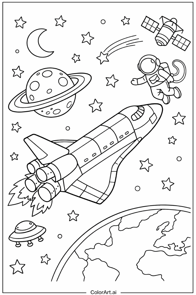 Space shuttle Space Design 2