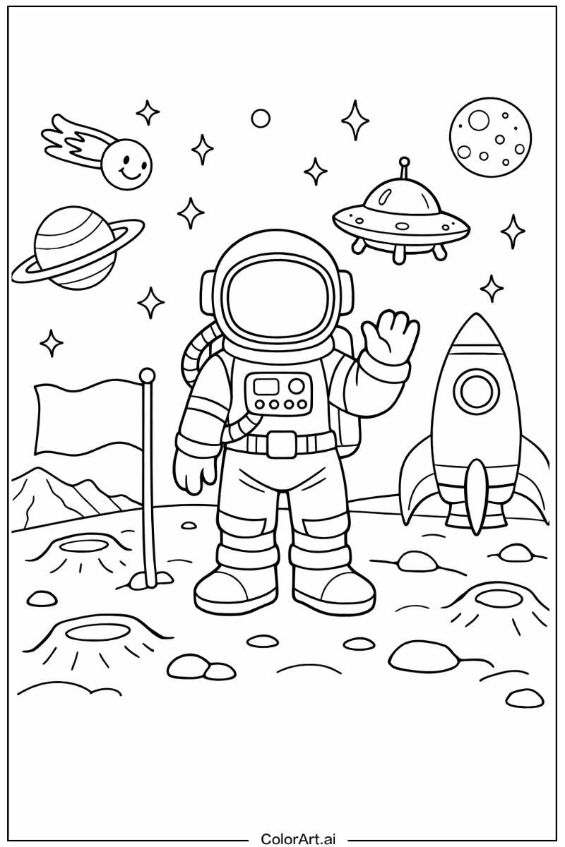 Astronaut Space Design