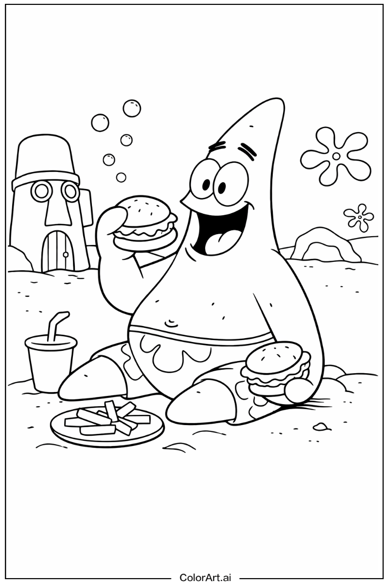 Spongebob with Patrick star Theme 2