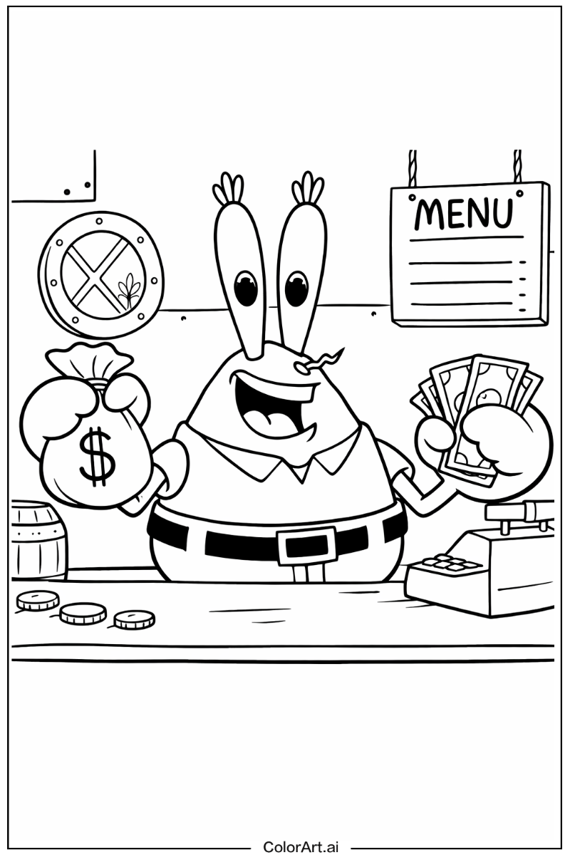 Spongebob with Mr krabs Theme 2