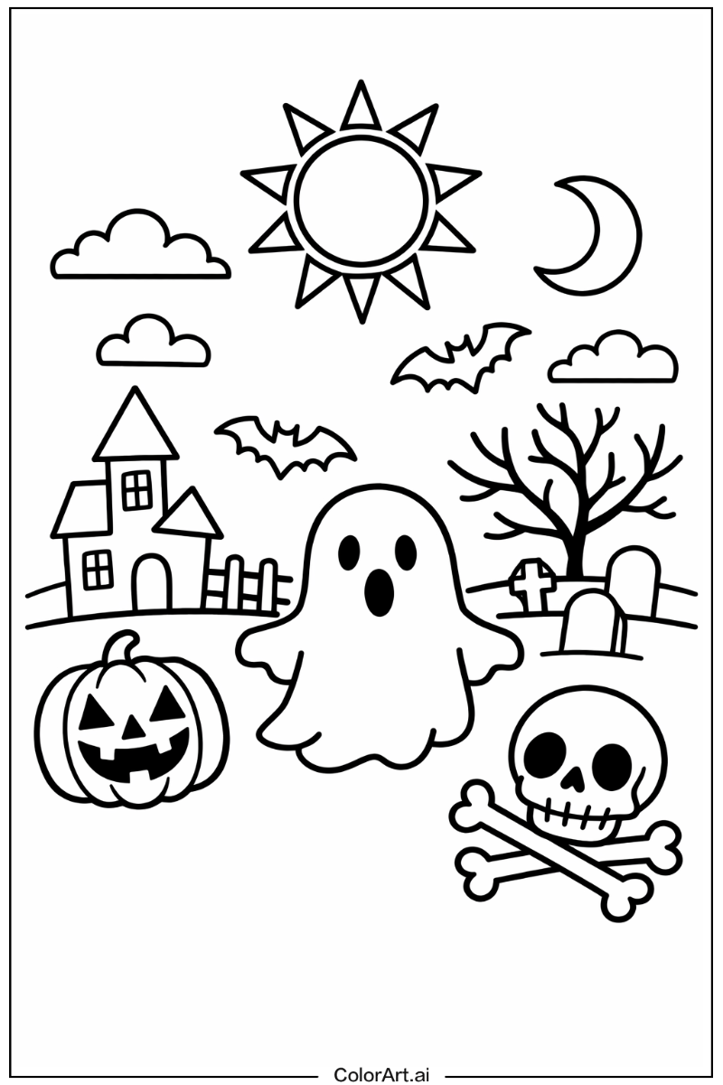 spooky halloween Under the Sun 2