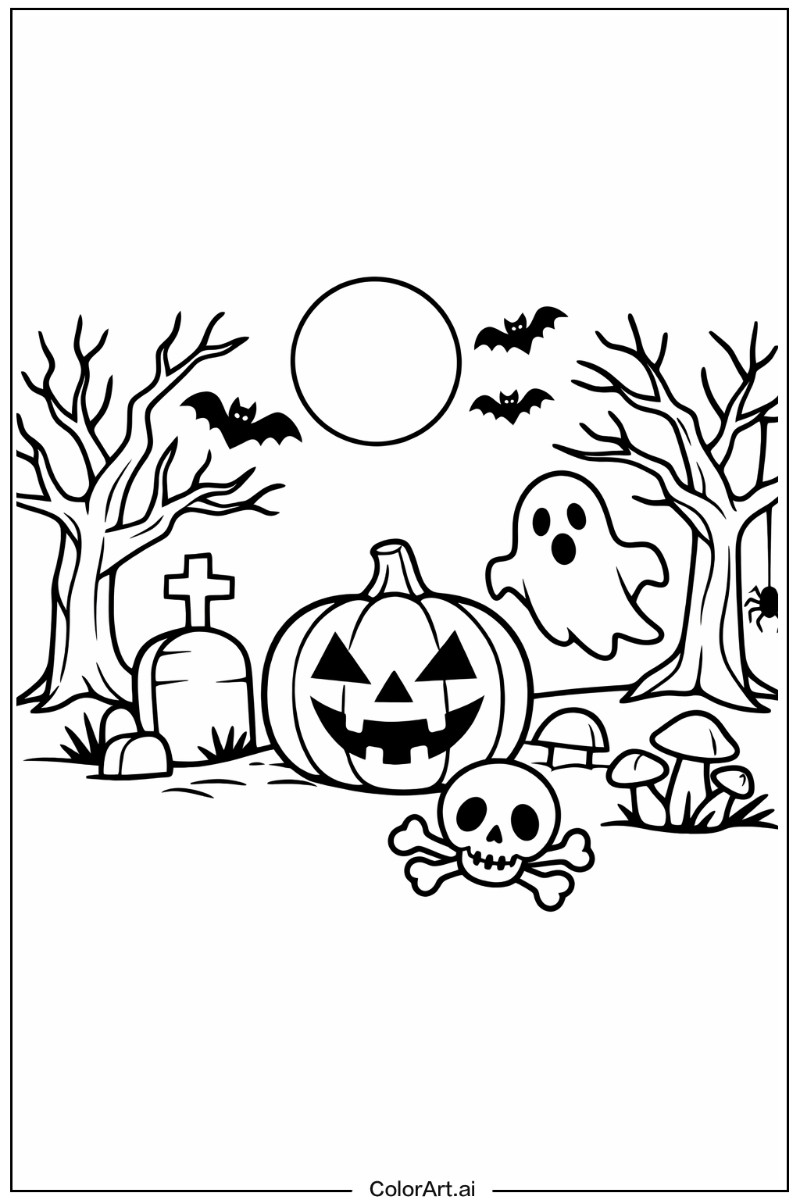 spooky halloween in Nature 4