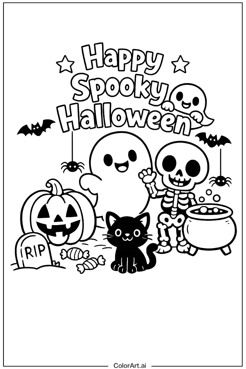 Happy spooky halloween 5