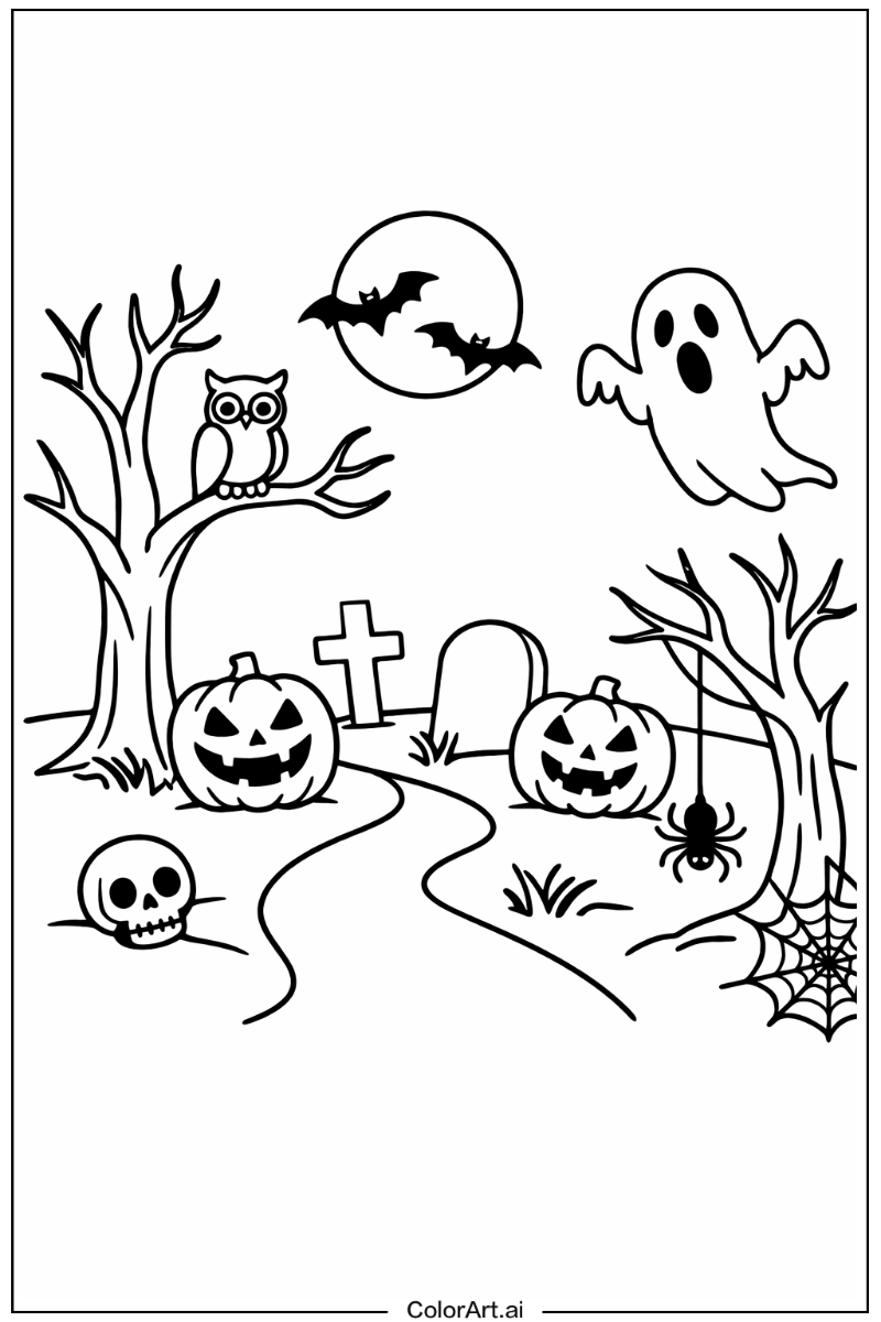 spooky halloween in Nature 5